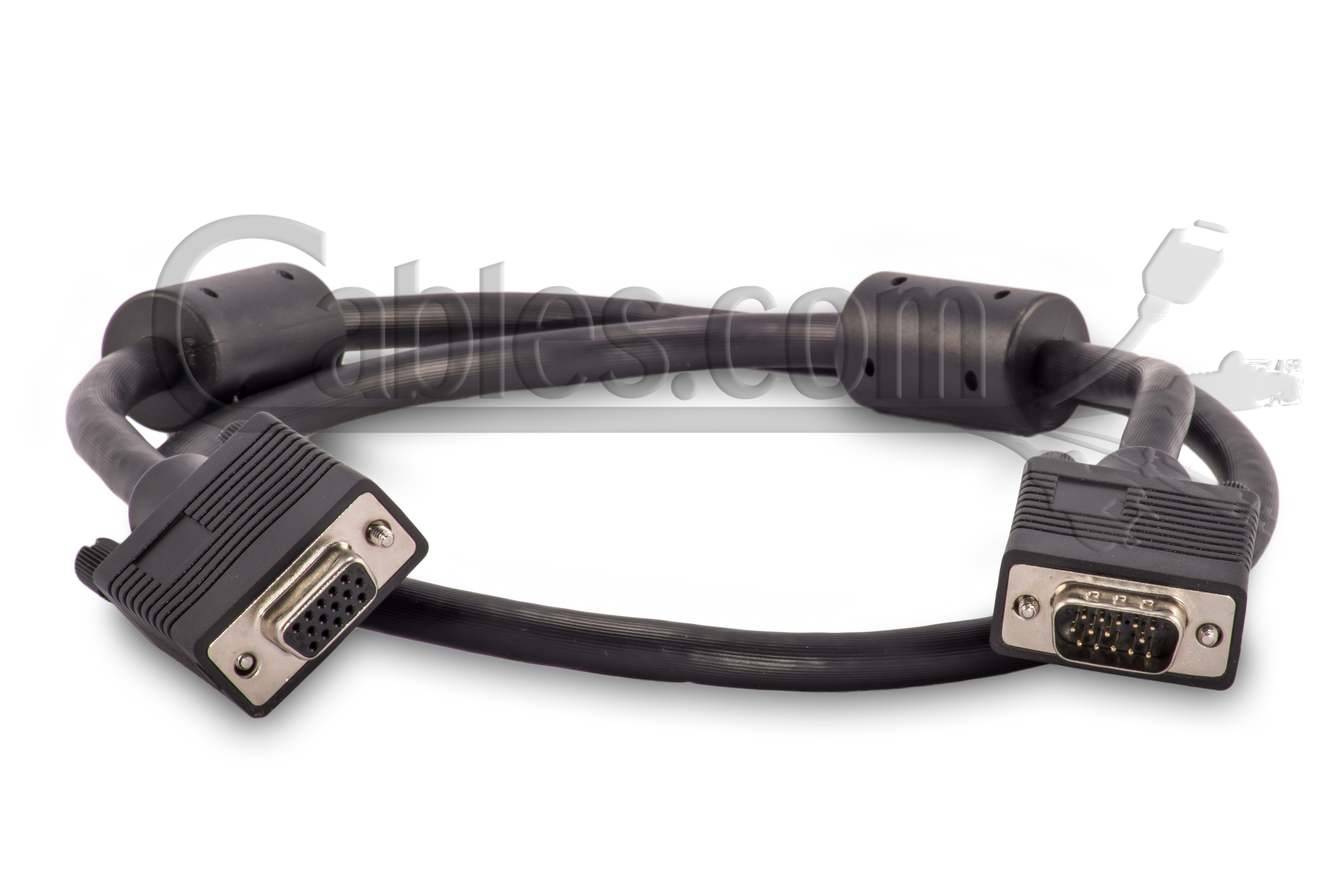 75 Feet VGA Male to VGA Female PC Monitor Extension Cable